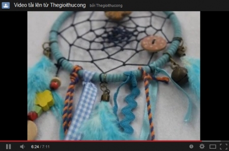 Video hướng dẫn xỏ vòng Dreamcatcher đơn giản