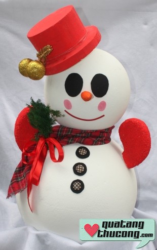 Ông già tuyết bằng xốp