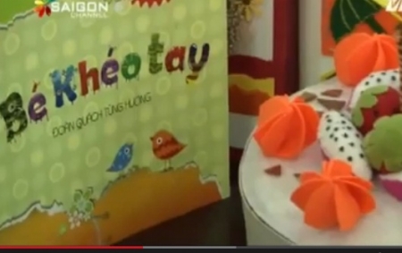 Sách Bé Khéo Tay trên TiVi kênh VTC6- Giới thiệu sách