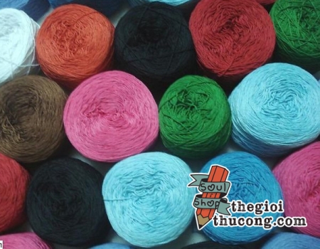 Chỉ cotton các màu xỏ dreamcatcher