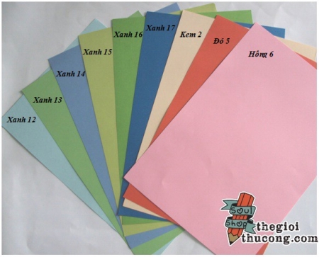 Giấy màu 3K