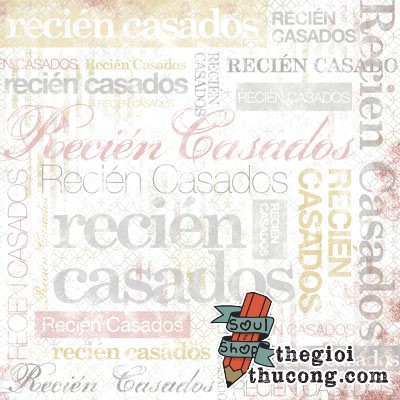 Giấy JustMarried - 60913