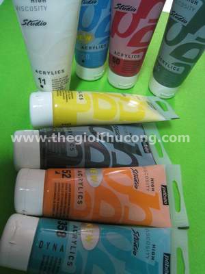 Màu acrylic vẽ vải dạng tuýp