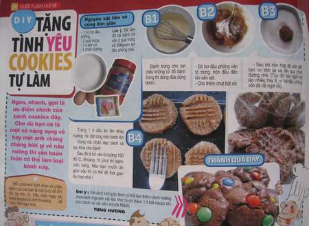 Cookies bơ đậu phộng đây