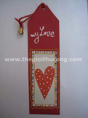 Đánh dấu sách hình tim