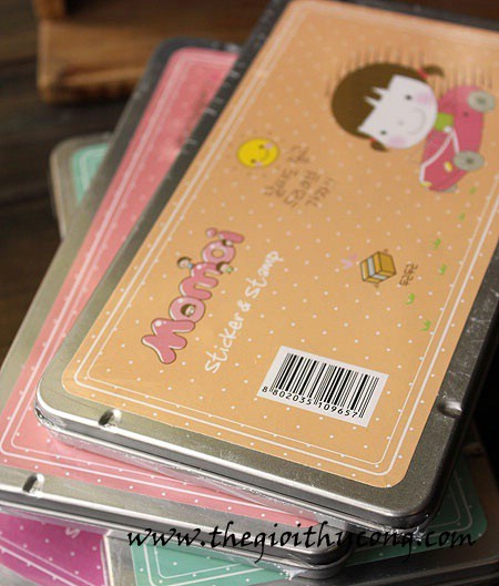 Con dấu hộp sắt pretty girl