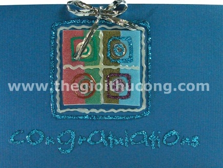 Thiệp chúc mừng gói quà