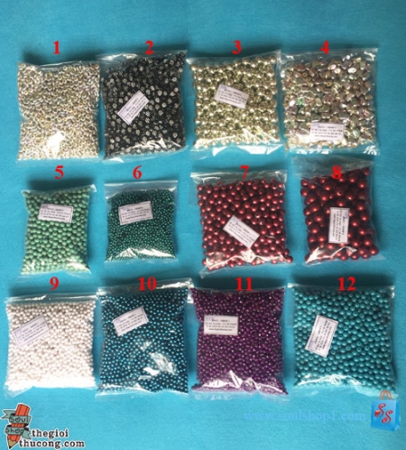 Các loại hạt làm trang sức, trang trí (mã số T1)