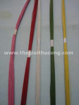 Kẽm giấy làm hoa, đồ thủ công