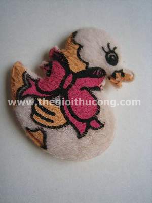 Vịt bằng vải lông