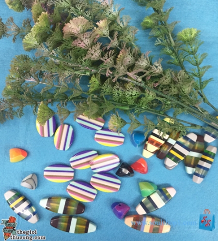 Hạt nhiều kiểu làm từ nhựa Resin