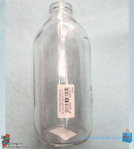 Hũ thủy tinh Ø 77 mm, cao 17,7 cm - PL0119-04