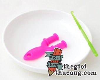 Bộ cây đan ngắn + móc