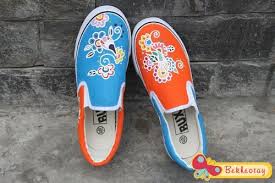 Hướng dẫn vẽ giày từ màu Acrylic