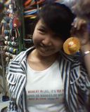 Chiếc nón xinh từ " vỏ rau câu và dây giấy"