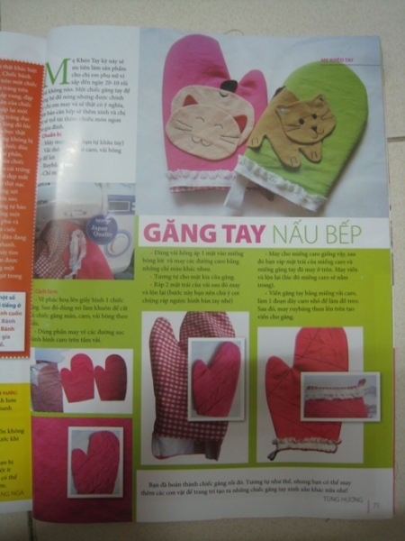 Găng tay nấu bếp