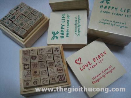 Con dấu mực Hàn Quốc love stamp