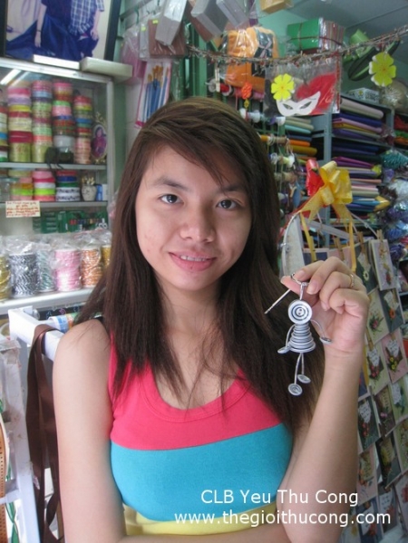 Ngộ nghĩnh hình người từ nút áo