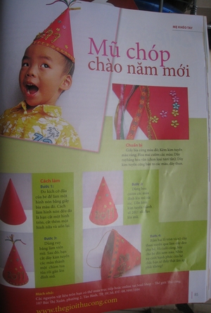 Mũ Chóp chào năm mới 2011