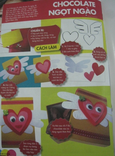 Hộp quà Chocolate ngọt ngào