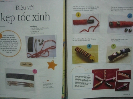 Kẹp tóc dây thừng