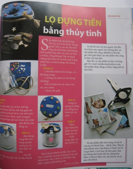 Lọ đựng tiền thủy tinh