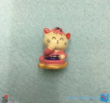 Lục lạc bằng sứ - M12: con mèo