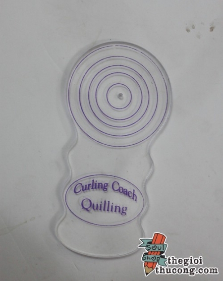 Thước Curling coach cho quilling