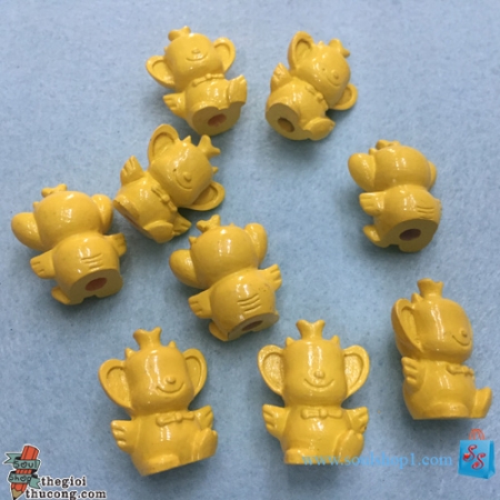 Lục lạc bằng sứ - M08: Chuột (thô)