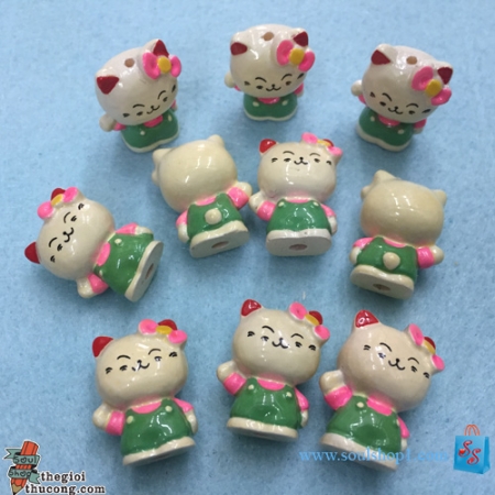 Lục lạc bằng sứ - M11: con mèo