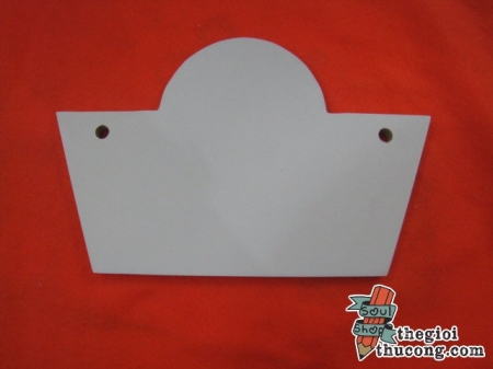 Bảng gỗ trơn giỏ trái cây