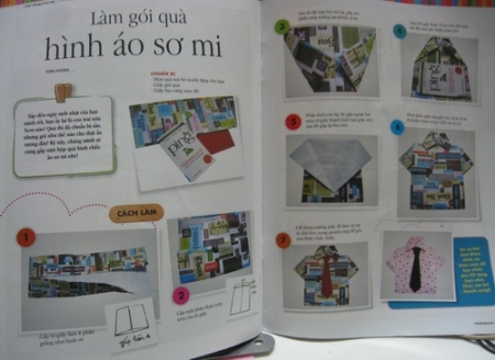 Gói quà hình áo sơmi