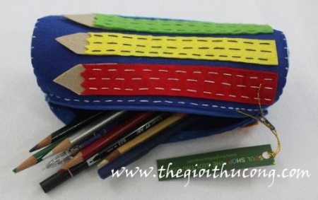 Túi viết bút chì 7 màu