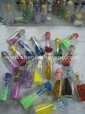 Kim tuyến hũ thủy tinh 