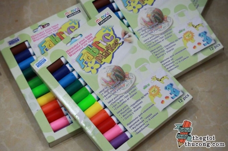 Bút vẽ trên vải Marvy Uchida Nhật bản 12màu