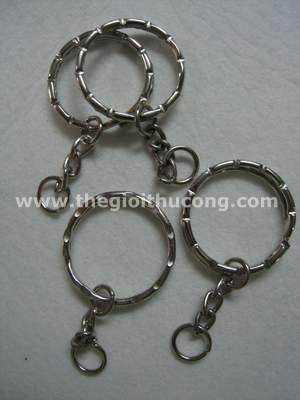 Móc khóa tròn có khứa