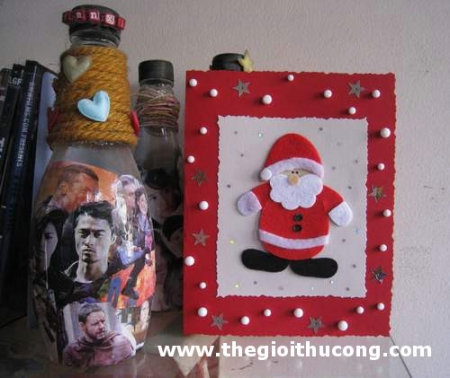 Thiệp ông Noel nỉ