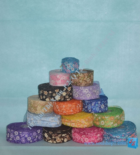 Dây ruy băng voan Hoa Cúc