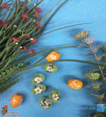 Hạt hình bầu dục làm từ nhựa Resin