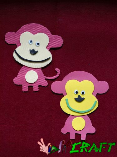 Con thú ngộ nghĩnh từ mút xốp