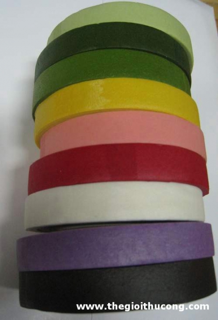 Sáp giấy quấn hoa ( ruybăng giấy quấn hoa)