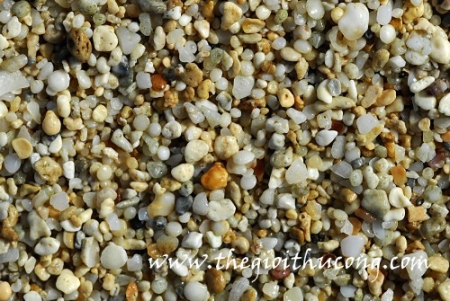 sỏi vụn làm mô hình, thủ công