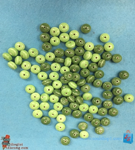 Hạt sứ ốc tròn 