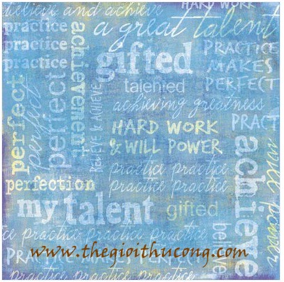 Giấy vintage Talentcollage - 60910