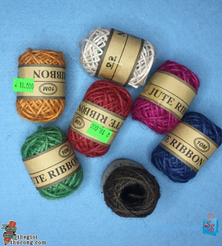 Dây thừng màu 2mm cuộn 10m