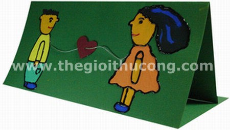 Thiệp trái tim dẫn đường