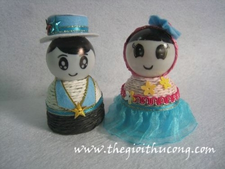 Búp bê chum sứ 05