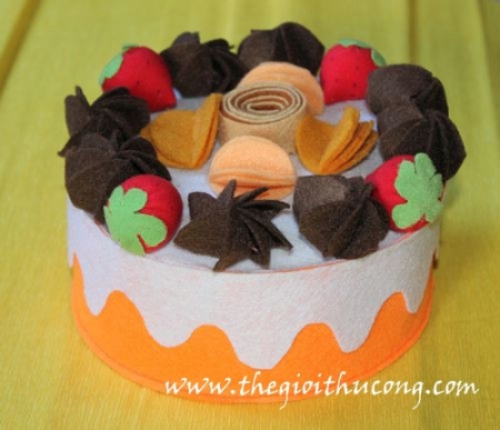 Bánh kem tròn cỡ trung K6