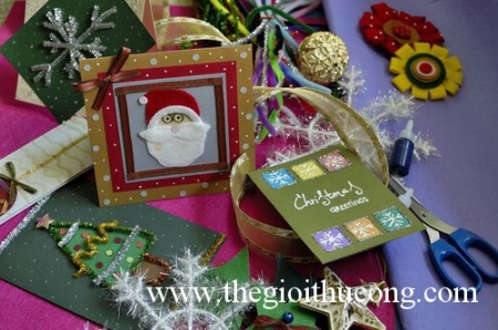 Thiệp Giáng Sinh và các sản phẩm cho giáng sinh