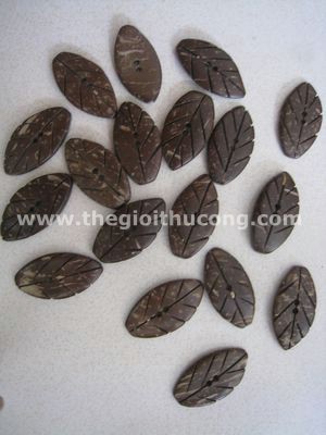 Nút gỗ chiếc lá